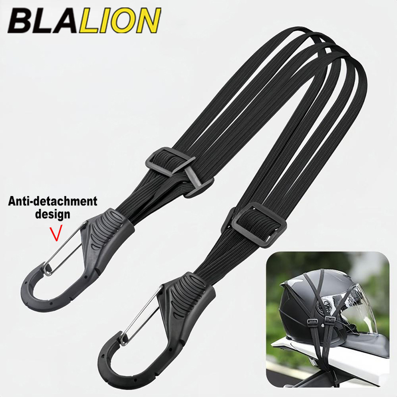Motorcycle Gear Hanger - BLALION Motorcycle Luggage Strap Universal Elastic