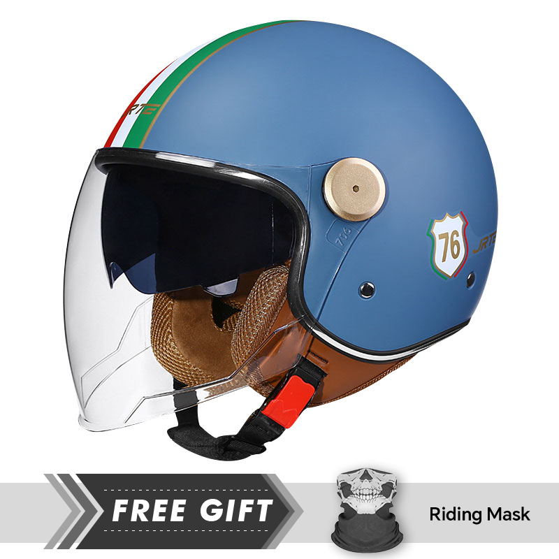 DOT ECE Approved Retro 3/4 Ope - Motorcycle Gear Store ulasan dan harga