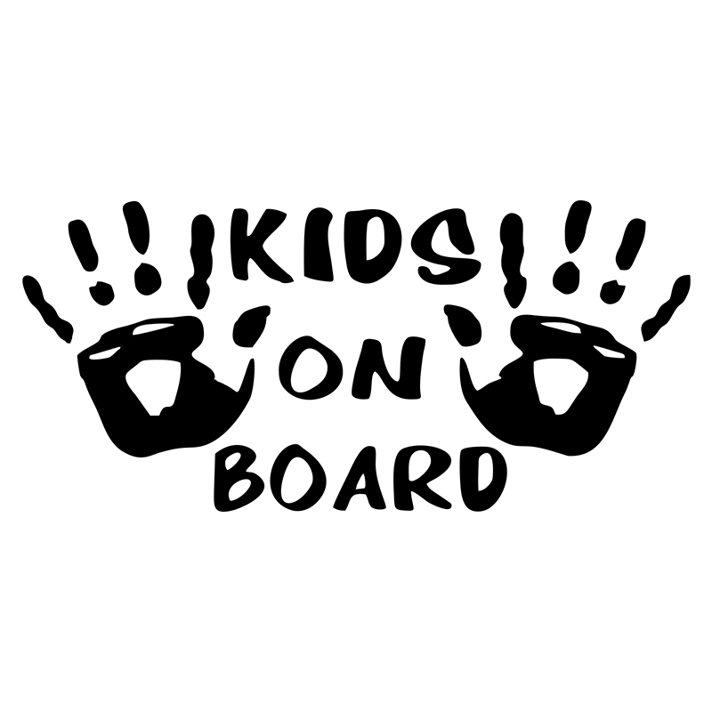 3D Car Sticker KIDS ON BOARD C - Motorcycle Gear Equipment ulasan dan harga