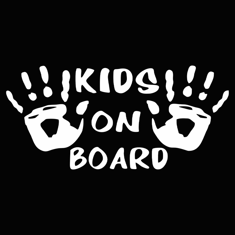 3D Car Sticker KIDS ON BOARD C - Motorcycle Gear Equipment ulasan dan harga