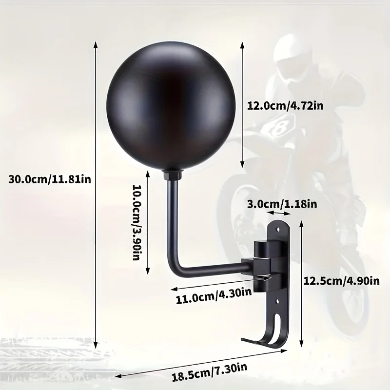 180° Swivel Motorcycle Helmet  - Motorcycle Gear Hanger ulasan dan harga