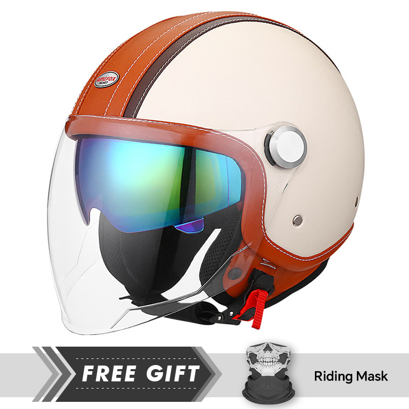 Black Open Face Motorcycle Hel - Motorcycle Gear Store ulasan dan harga