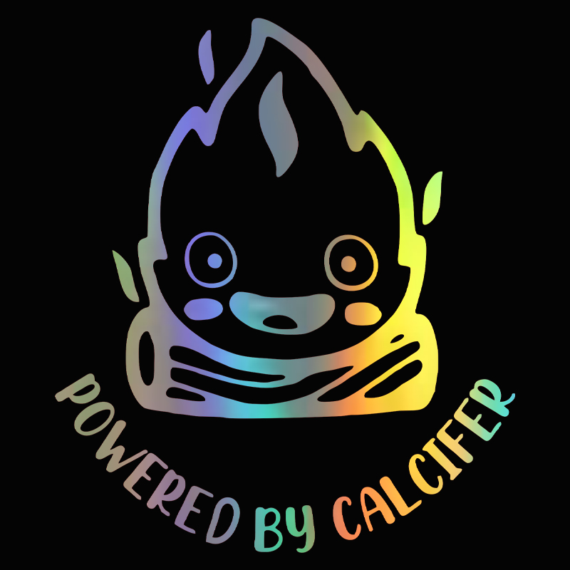Powered by Calcifer Fuel Tank  - Motorcycle Gear Equipment ulasan dan harga