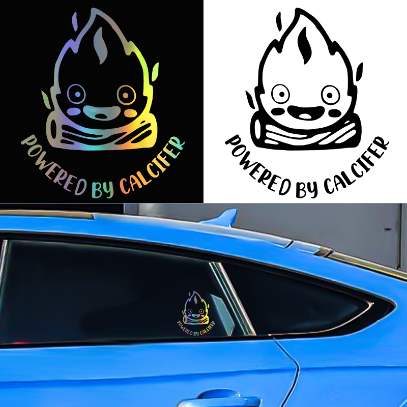 Powered by Calcifer Fuel Tank  - Motorcycle Gear Equipment ulasan dan harga