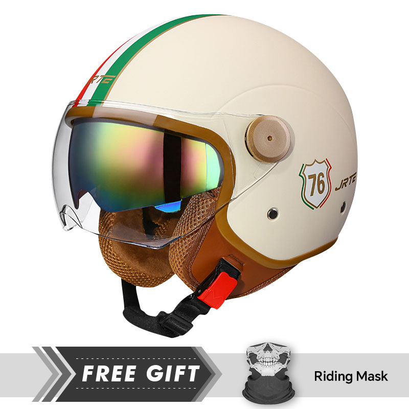 DOT Approved Open Face Helmet  - Motorcycle Gear Store ulasan dan harga