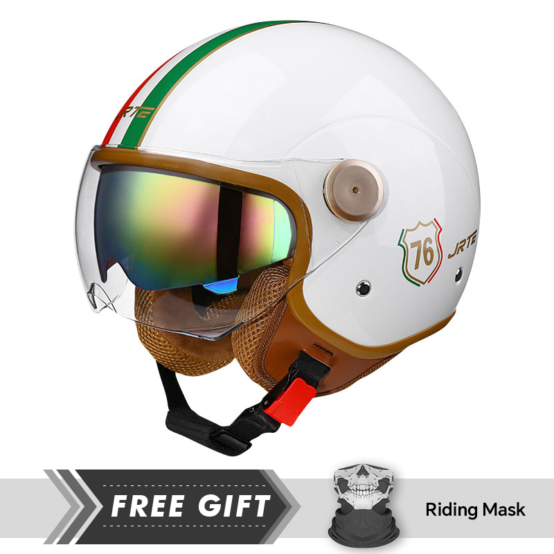 Double Lens Motorcycle Helmets - Motorcycle Gear Store ulasan dan harga