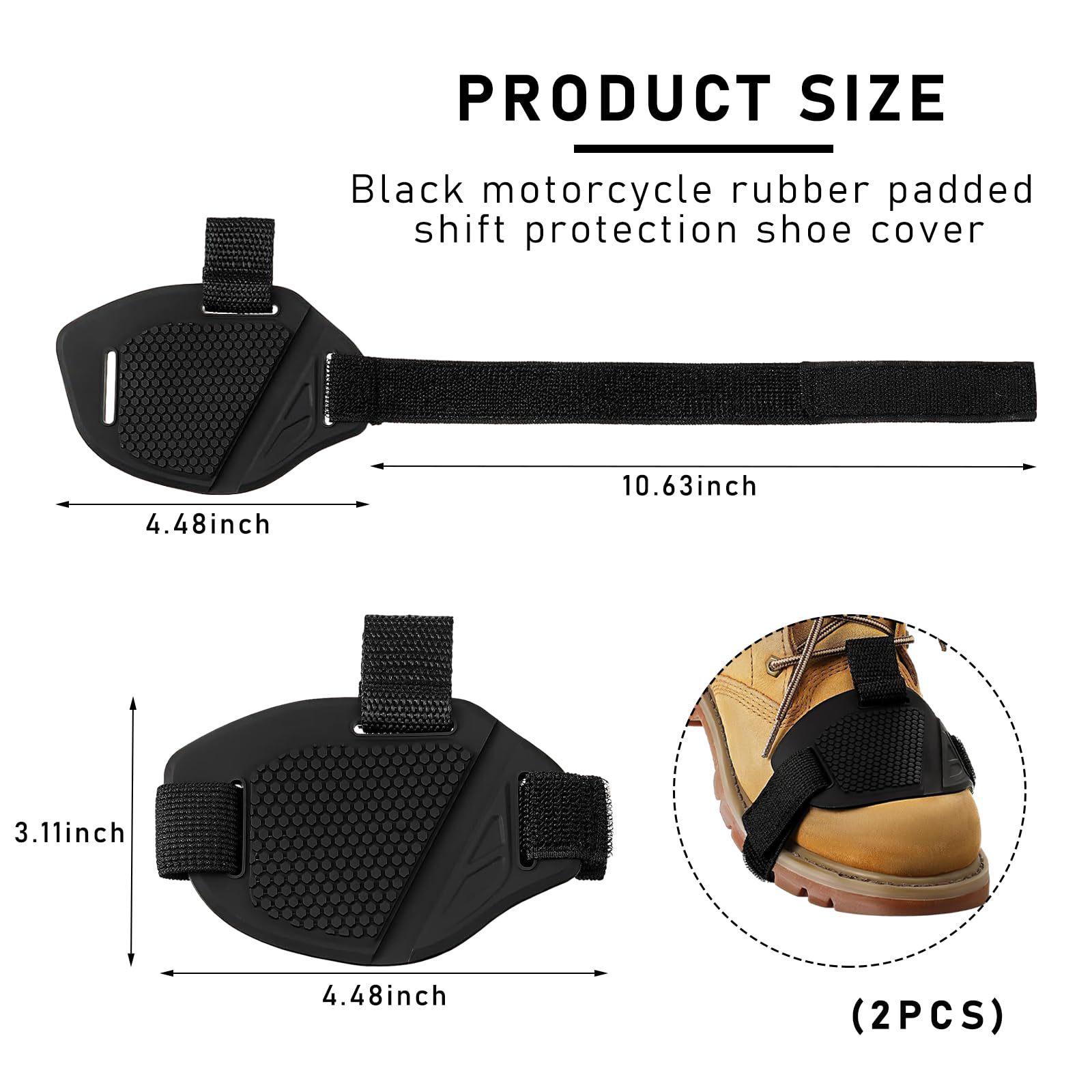 Honeycomb Anti-Slip Gear Shift - Motorcycle Gear And Accessories ulasan dan harga