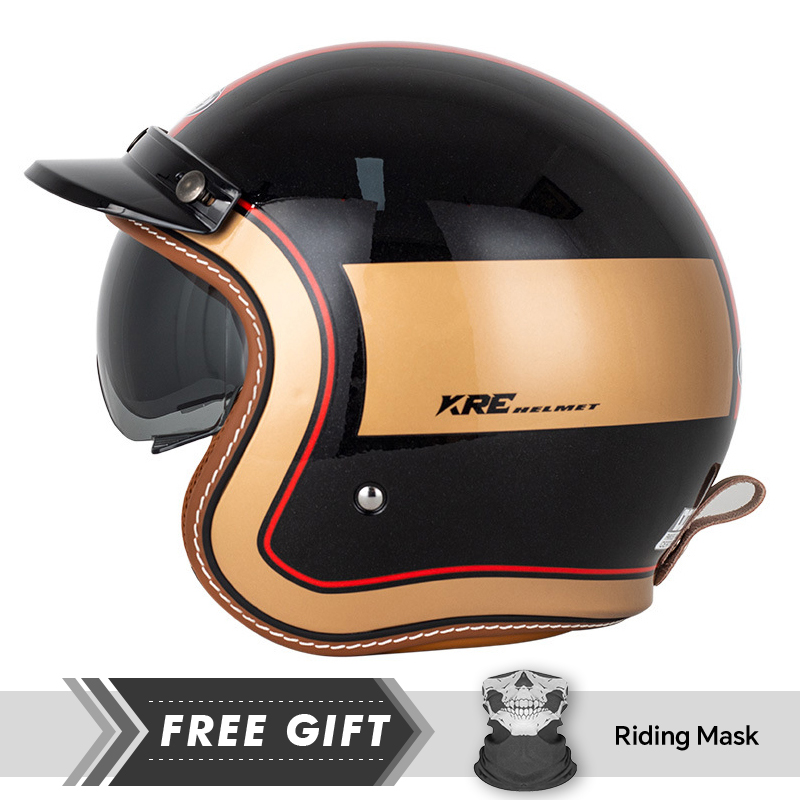 SOMAN Open Face Motorcycle Hel - Motorcycle Gear Store ulasan dan harga
